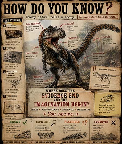 How do you know about Dinosaurs